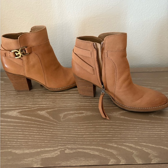 Sam Edelman Morgon Ankle Bootie size 8 in Nut Brown - Picture 7 of 7